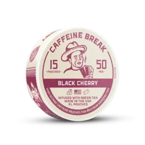 Black Cherry Caffeine Pouches