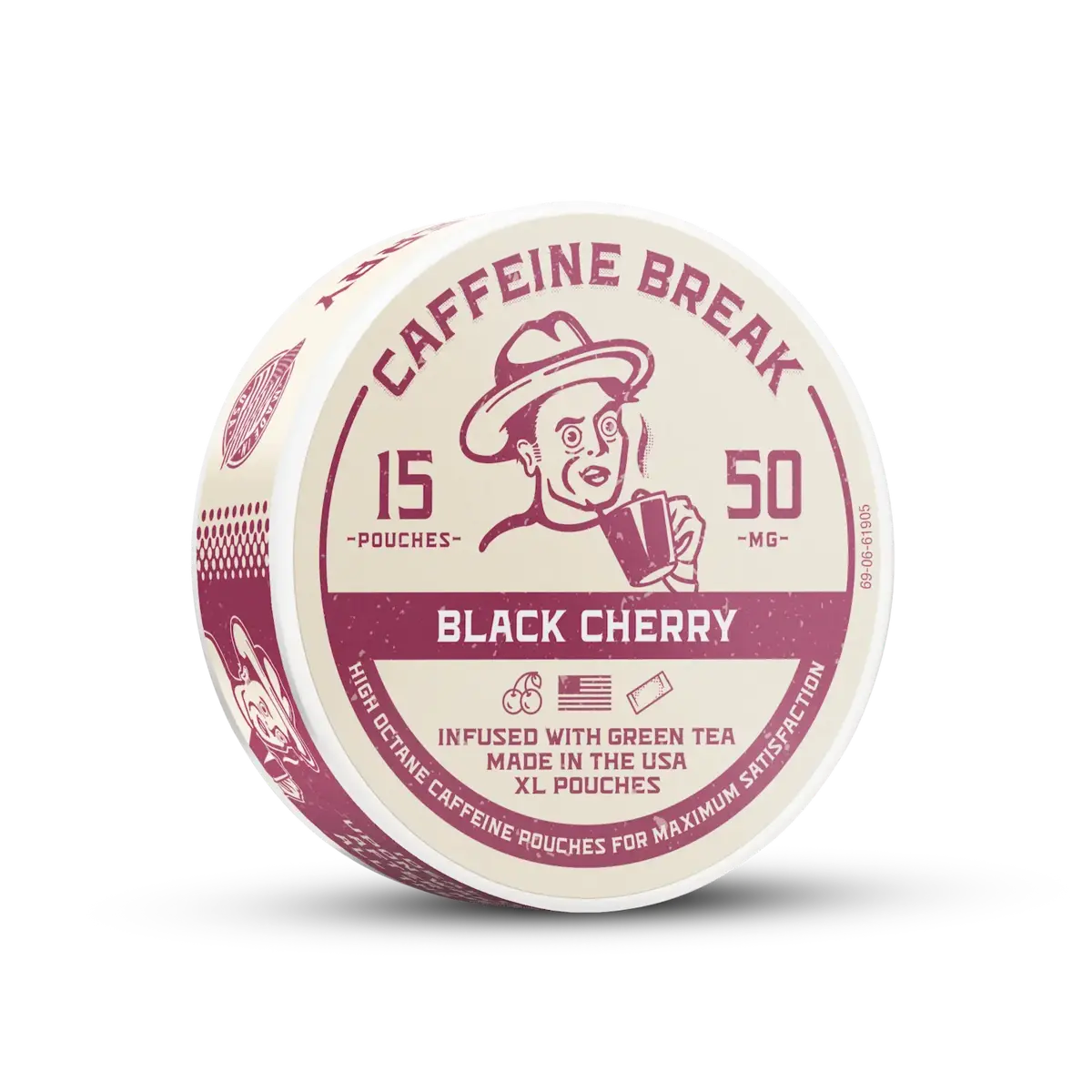 Black Cherry Caffeine Pouches