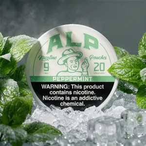 Alternative view of Peppermint Nicotine Pouches